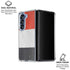 Yemen Flag Distressed Galaxy Z Fold6 Clear Case